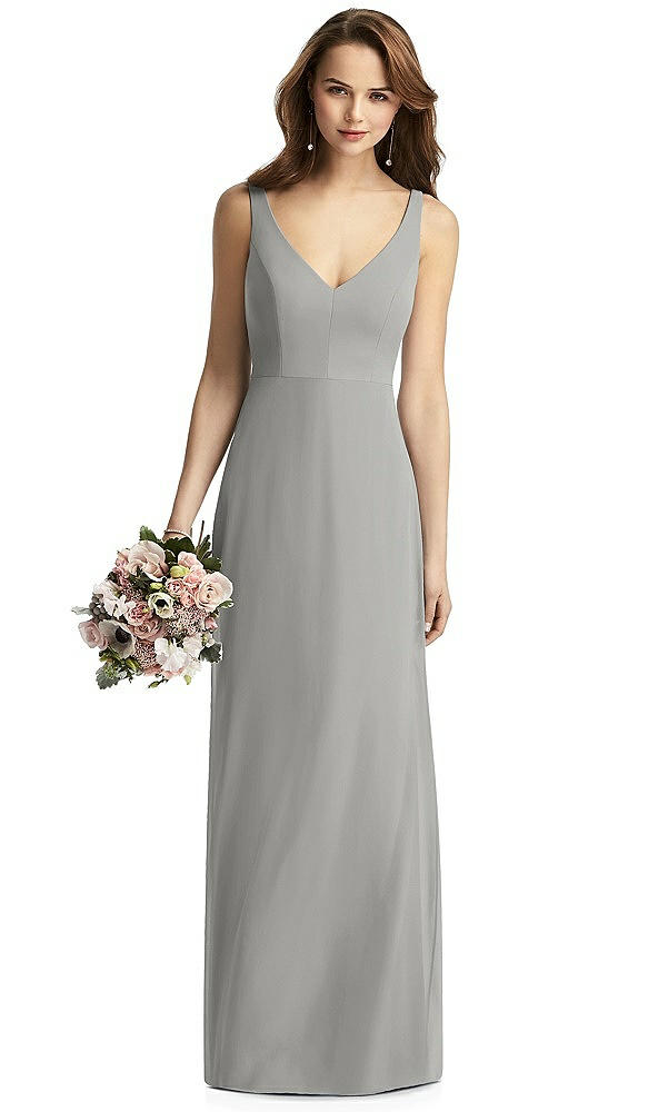 Front View - Chelsea Gray Thread Bridesmaid Style Peyton