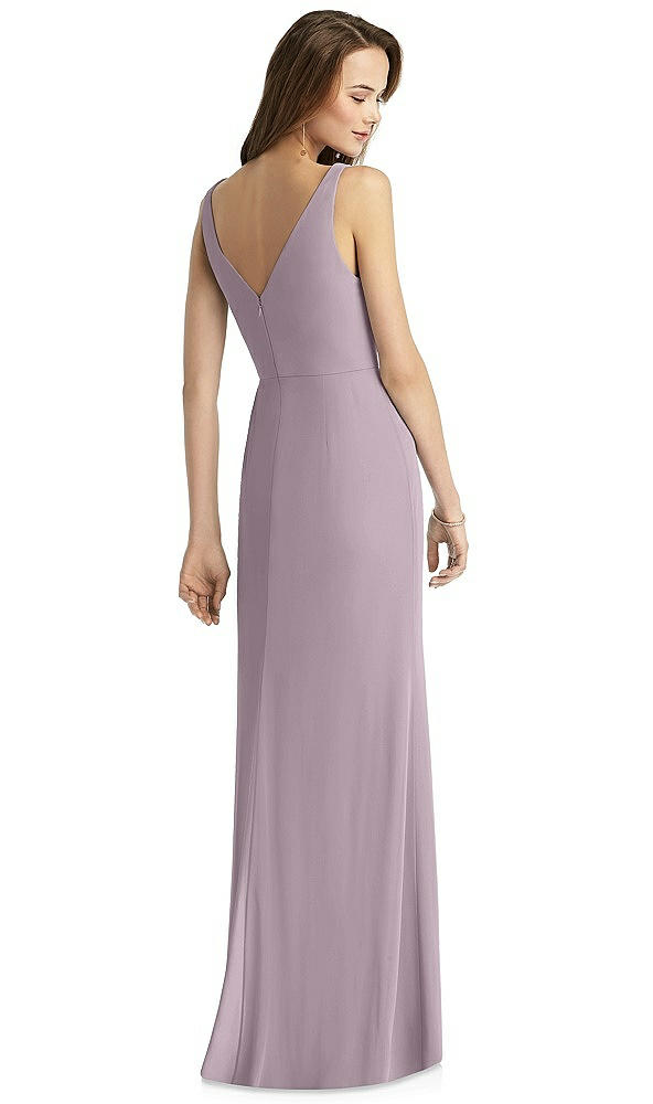 Back View - Lilac Dusk Thread Bridesmaid Style Peyton