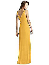 Rear View Thumbnail - NYC Yellow Thread Bridesmaid Style Peyton