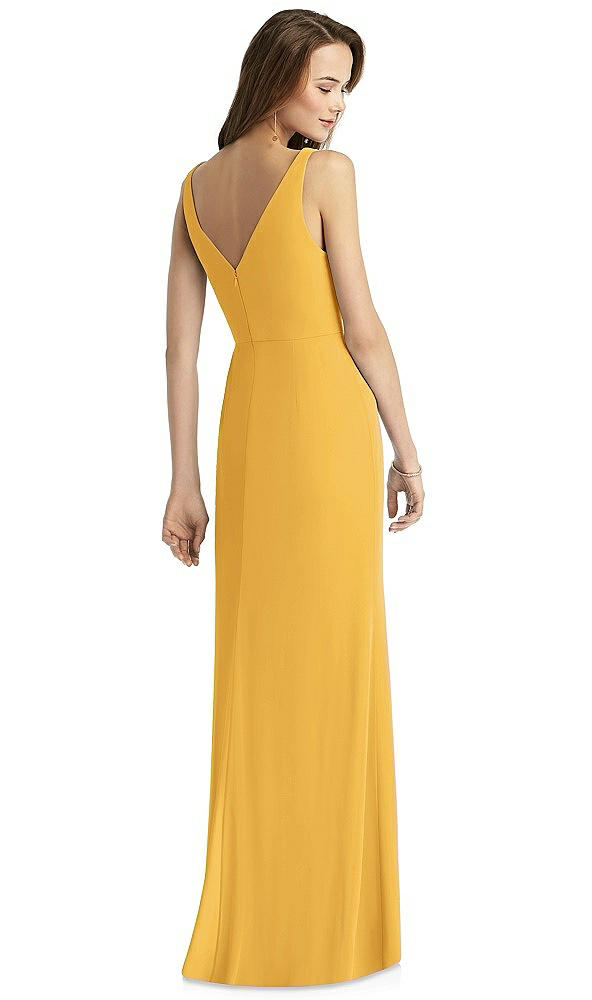 Back View - NYC Yellow Thread Bridesmaid Style Peyton