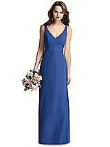 Front View Thumbnail - Classic Blue Thread Bridesmaid Style Peyton