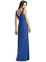 Rear View Thumbnail - Classic Blue Thread Bridesmaid Style Peyton