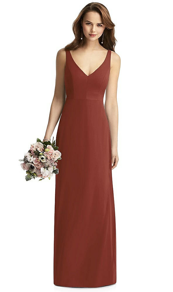 Front View - Auburn Moon Thread Bridesmaid Style Peyton