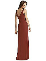 Rear View Thumbnail - Auburn Moon Thread Bridesmaid Style Peyton