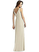 Rear View Thumbnail - Champagne Thread Bridesmaid Style Peyton