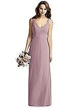 Front View Thumbnail - Dusty Rose Thread Bridesmaid Style Peyton