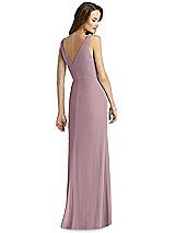 Rear View Thumbnail - Dusty Rose Thread Bridesmaid Style Peyton