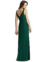 Rear View Thumbnail - Hunter Green Thread Bridesmaid Style Peyton