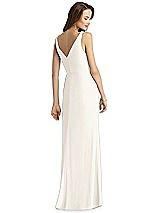 Rear View Thumbnail - Ivory Thread Bridesmaid Style Peyton