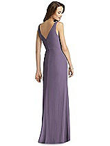 Rear View Thumbnail - Lavender Thread Bridesmaid Style Peyton