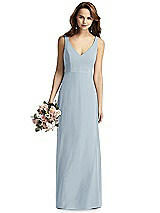 Front View Thumbnail - Mist Thread Bridesmaid Style Peyton