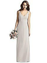 Front View Thumbnail - Oyster Thread Bridesmaid Style Peyton