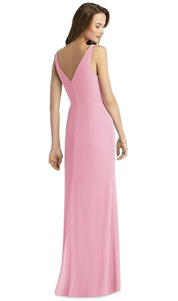 Back View - Peony Pink Thread Bridesmaid Style Peyton