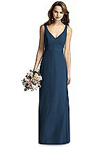 Front View Thumbnail - Sofia Blue Thread Bridesmaid Style Peyton