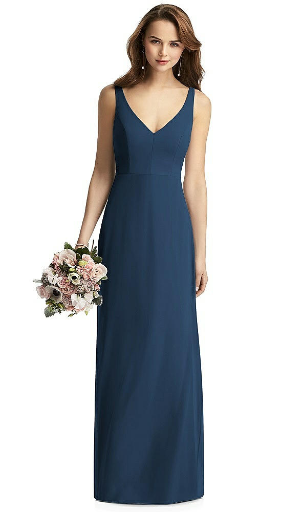 Front View - Sofia Blue Thread Bridesmaid Style Peyton