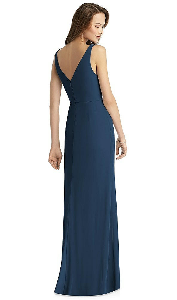 Back View - Sofia Blue Thread Bridesmaid Style Peyton