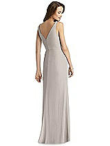 Rear View Thumbnail - Taupe Thread Bridesmaid Style Peyton