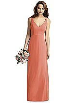 Front View Thumbnail - Terracotta Copper Thread Bridesmaid Style Peyton