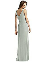 Rear View Thumbnail - Willow Green Thread Bridesmaid Style Peyton