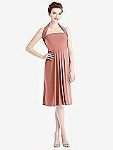 Alt View 5 Thumbnail - Desert Rose Loop Convertible Midi Dress