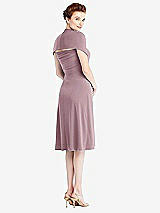 Alt View 2 Thumbnail - Dusty Rose Loop Convertible Midi Dress