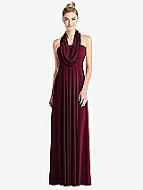 Alt View 7 Thumbnail - Cabernet Loop Convertible Maxi Dress