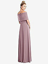 Alt View 4 Thumbnail - Dusty Rose Loop Convertible Maxi Dress