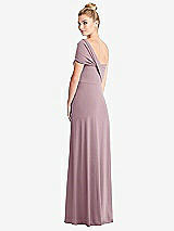 Rear View Thumbnail - Dusty Rose Loop Convertible Maxi Dress