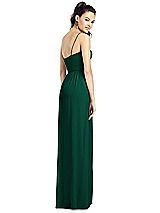 Rear View Thumbnail - Hunter Green Thread Bridesmaid UKTH017