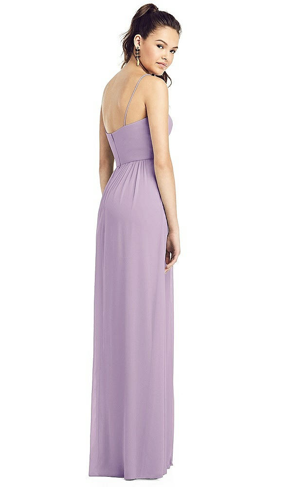 Back View - Pale Purple Thread Bridesmaid UKTH017