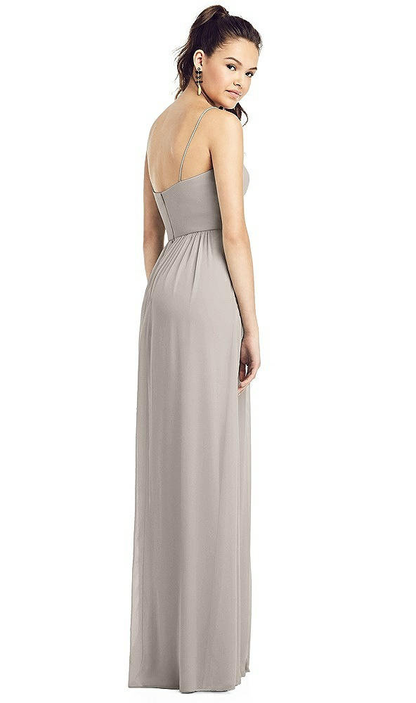 Back View - Taupe Thread Bridesmaid UKTH017