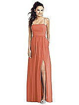 Front View Thumbnail - Terracotta Copper Thread Bridesmaid UKTH017