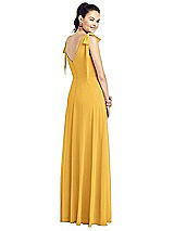 Rear View Thumbnail - NYC Yellow Thread Bridesmaid UKTH018