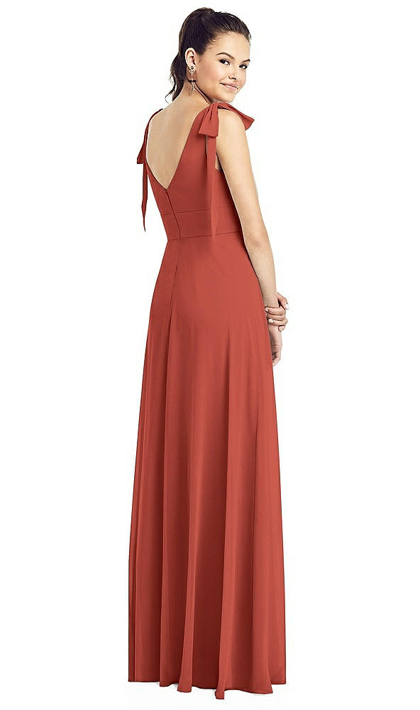 Back View - Amber Sunset Thread Bridesmaid UKTH018