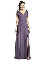 Front View Thumbnail - Lavender Thread Bridesmaid UKTH018