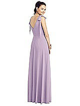 Rear View Thumbnail - Pale Purple Thread Bridesmaid UKTH018