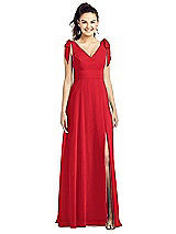 Front View Thumbnail - Parisian Red Thread Bridesmaid UKTH018