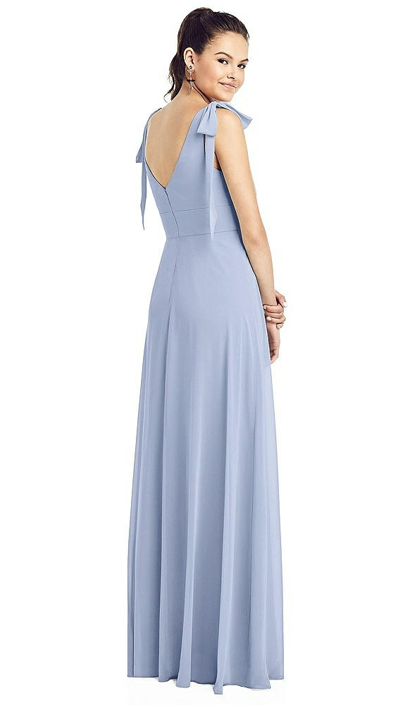 Back View - Sky Blue Thread Bridesmaid UKTH018