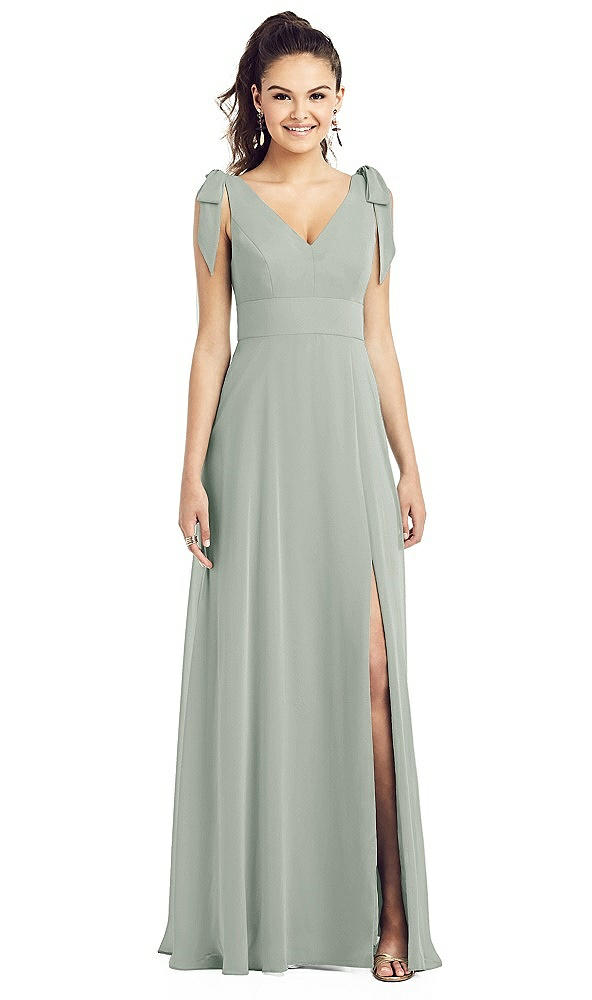 Front View - Willow Green Thread Bridesmaid UKTH018