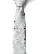 Side View Thumbnail - Willow/vineyard Green/ivory Modern Polka Dot 3" Necktie