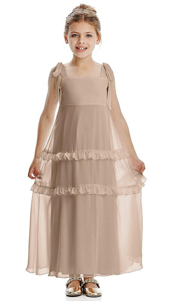 Front View - Topaz Flower Girl Dress FL4071