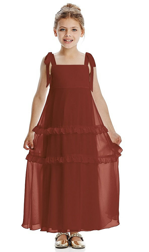 Front View - Auburn Moon Flower Girl Dress FL4071