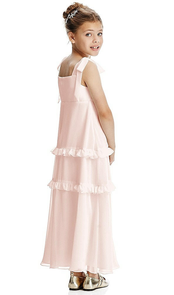 Back View - Blush Flower Girl Dress FL4071