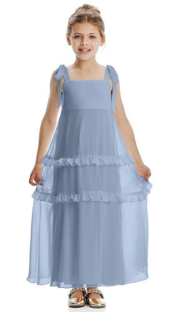 Front View - Cloudy Flower Girl Dress FL4071