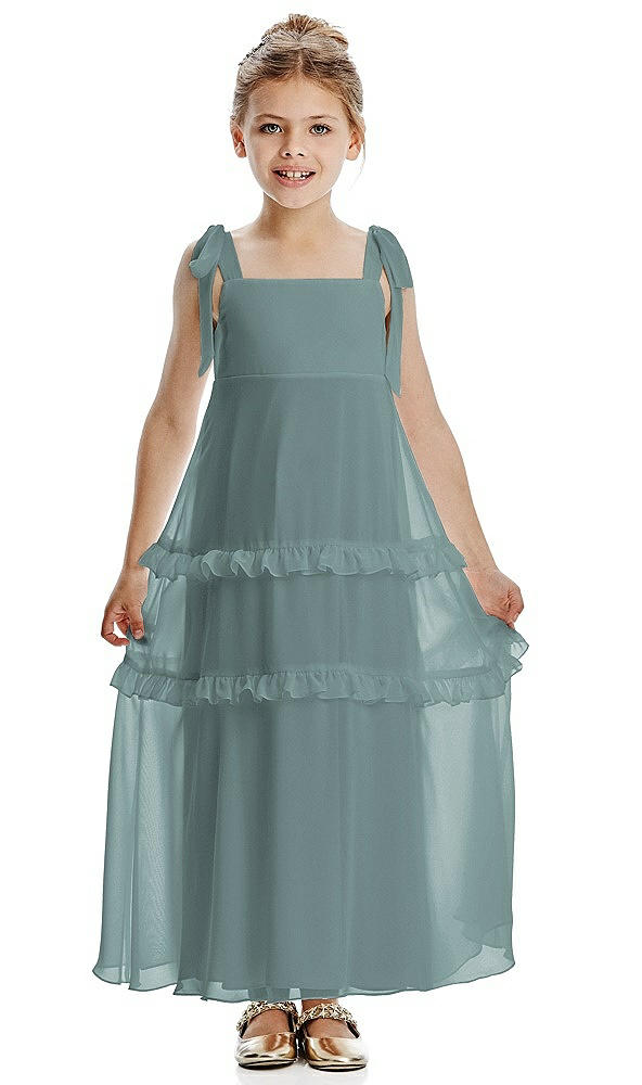 Front View - Icelandic Flower Girl Dress FL4071