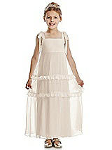 Front View Thumbnail - Oat Flower Girl Dress FL4071