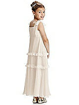 Rear View Thumbnail - Oat Flower Girl Dress FL4071