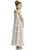 Rear View Thumbnail - Oyster Flower Girl Dress FL4071