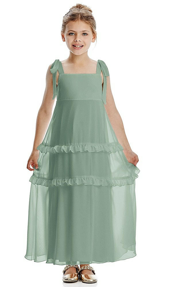 Front View - Seagrass Flower Girl Dress FL4071