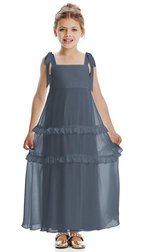 Front View - Silverstone Flower Girl Dress FL4071